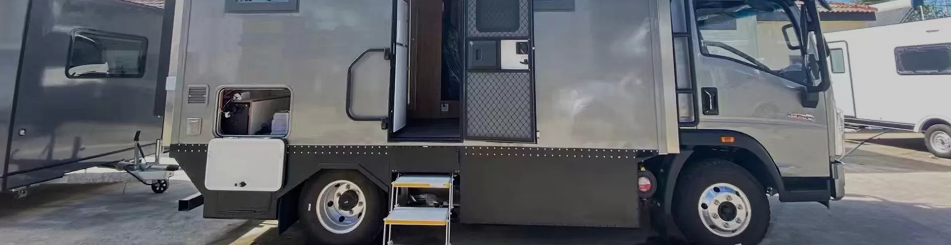 Solusi aksesibilitas RV/Minibus