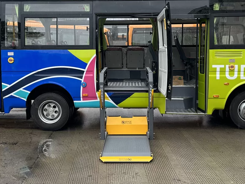 Prinsip kerja Kursi roda Bus pengangkut