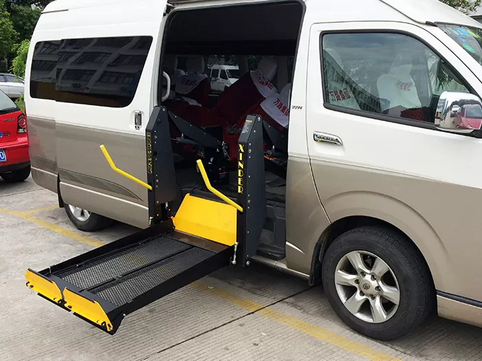 Prinsip kerja Lift kursi Roda Van